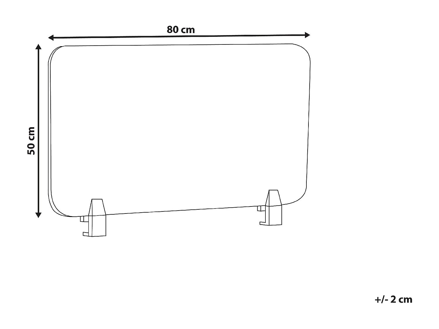 Cloison amovible de bureau SPLIT Beige