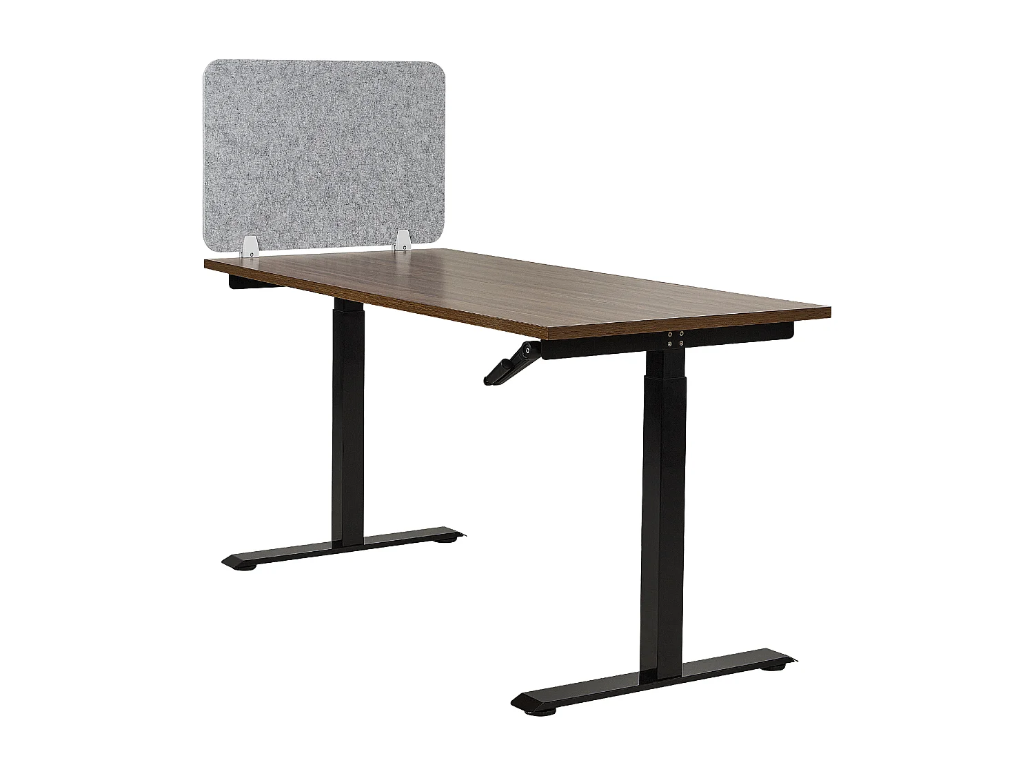 Séparateur de bureau 72 x 50 cm gris SPLIT