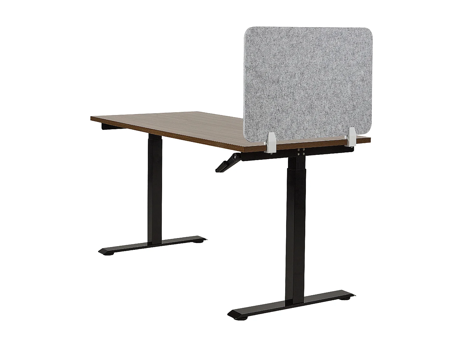 Séparateur de bureau 72 x 50 cm gris SPLIT