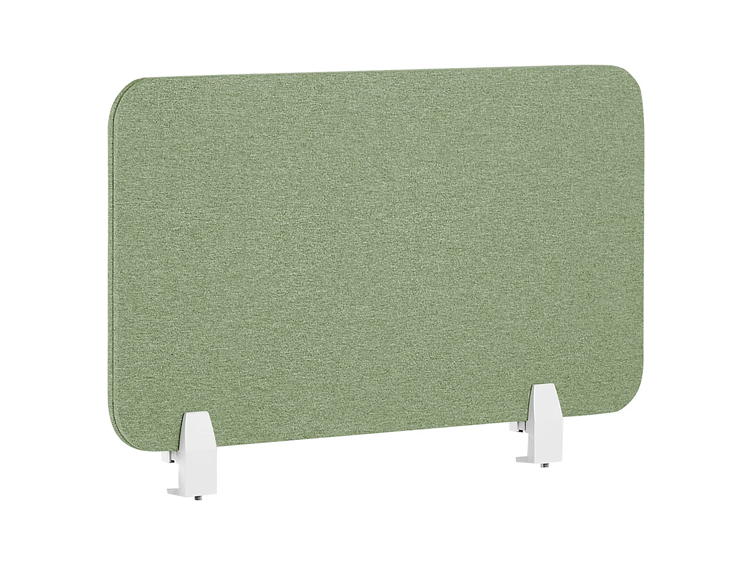 Bureauscherm groen 80 x 40 cm WALLY