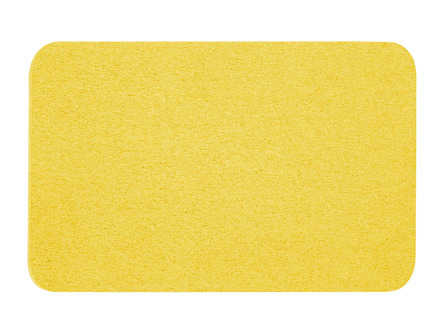 Painel divisor de secretária amarelo 72 x 40 cm WALLY