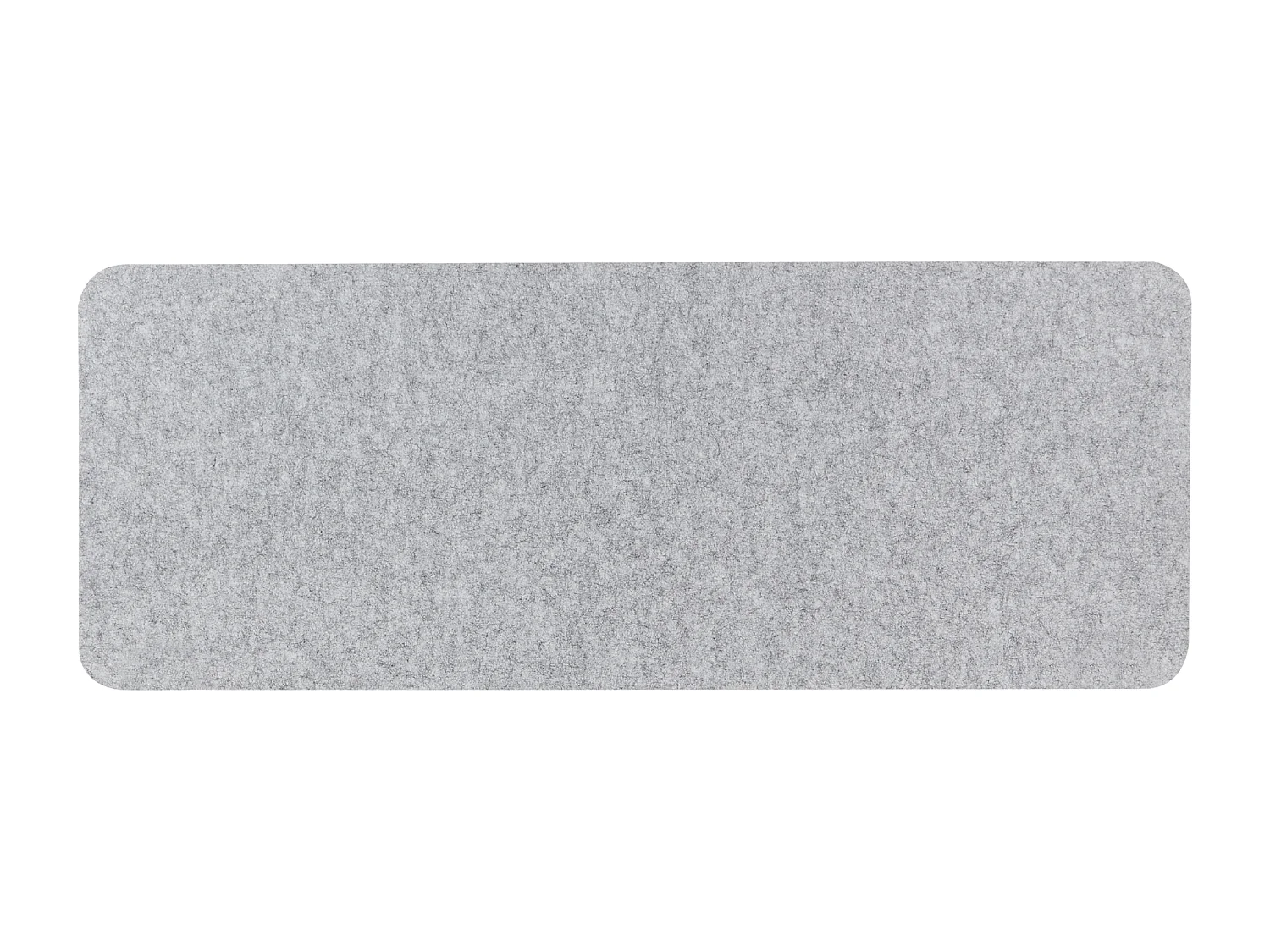 Przegroda na biurko 130 x 50 cm szara SPLIT