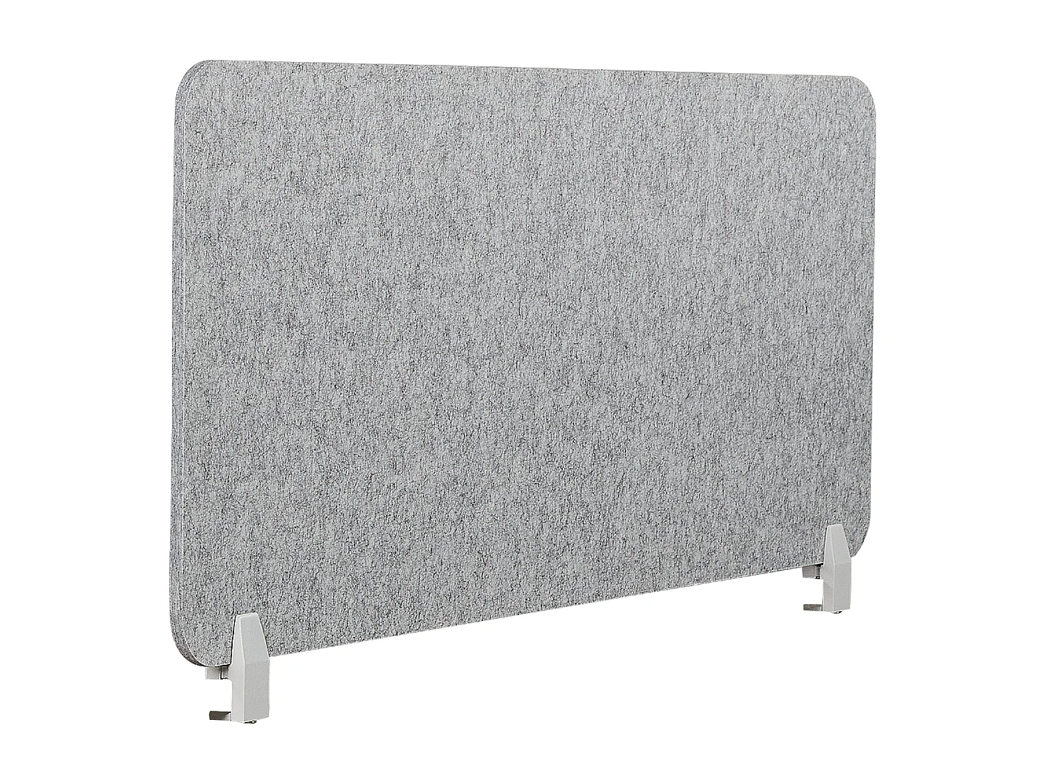 Séparateur de bureau 130 x 50 cm gris SPLIT