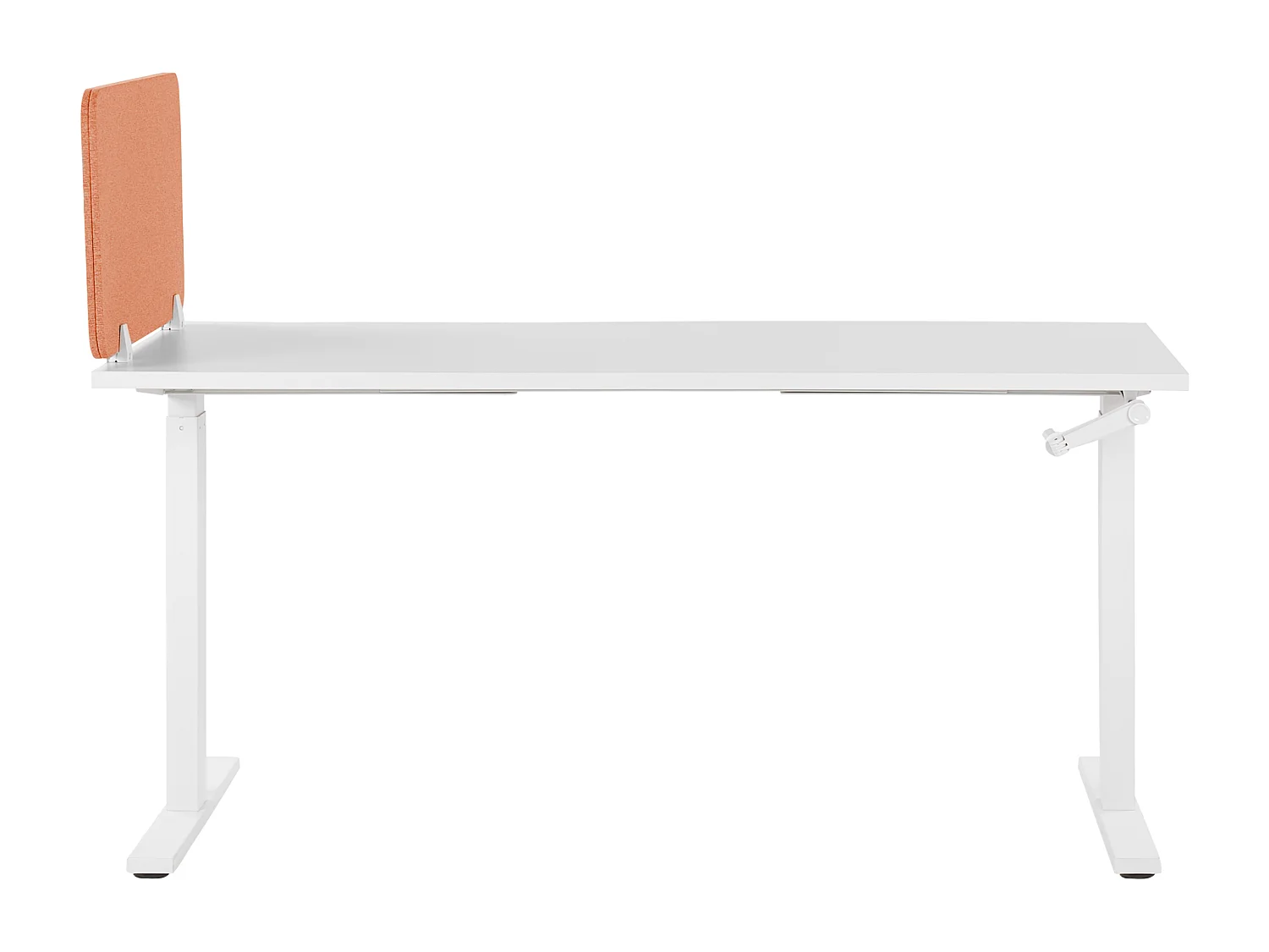 Séparateur de bureau orange 72 x 40 cm WALLY