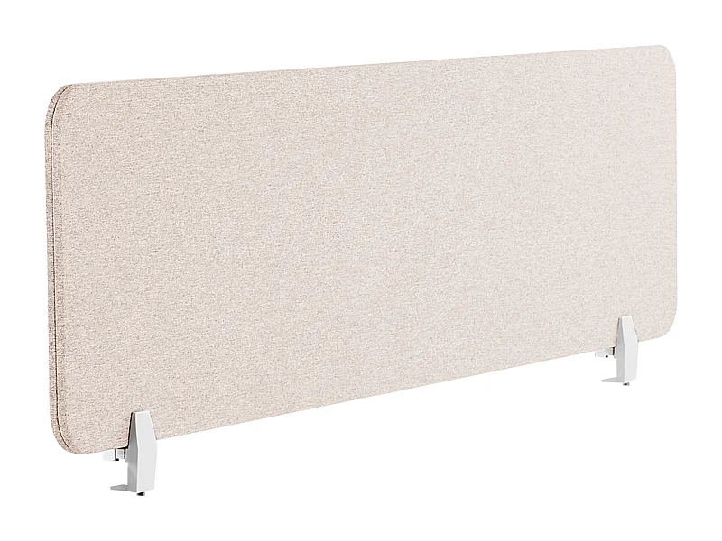 Pannello divisorio per scrivania beige 160 x 40 cm WALLY