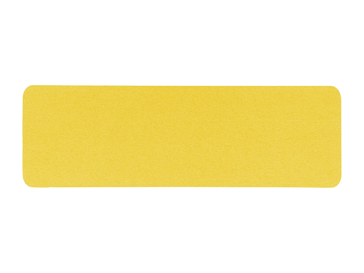 Panel separador amarillo mostaza 130 x 40 cm WALLY