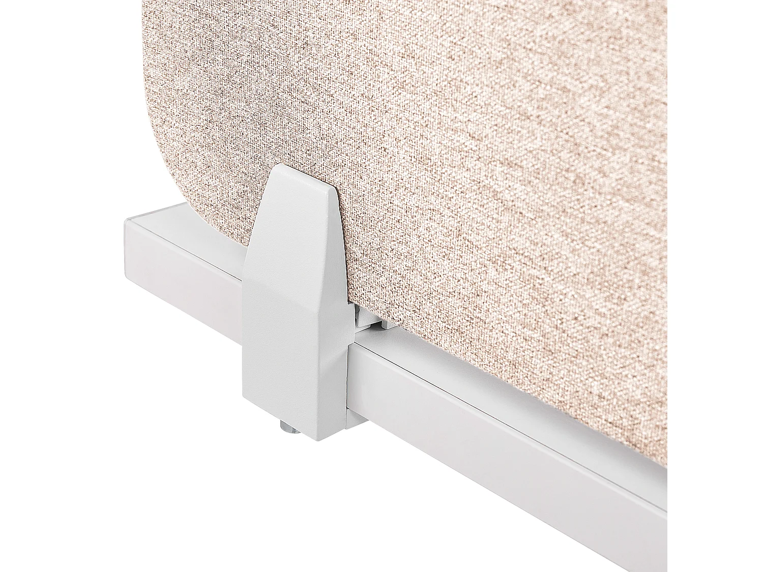 Painel divisor de secretária creme 72 x 40 cm WALLY