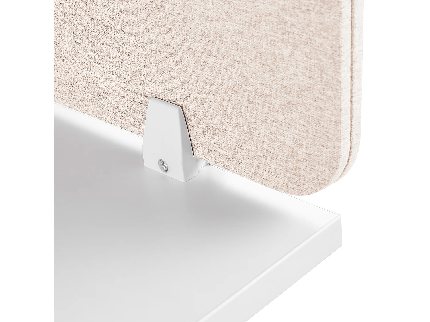 Séparateur de bureau beige 72 x 40 cm WALLY