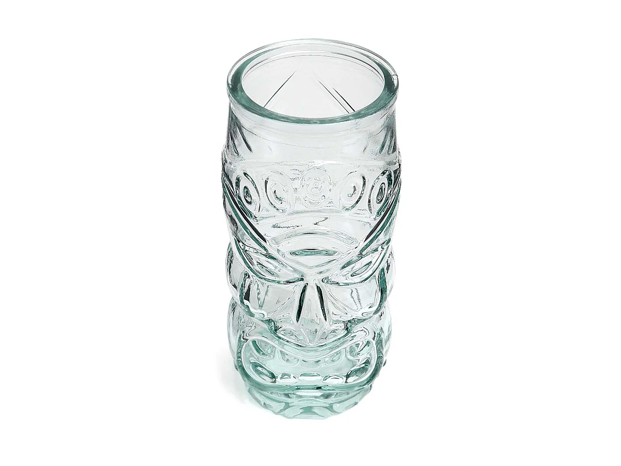 Le Tiki Verre - Bleu