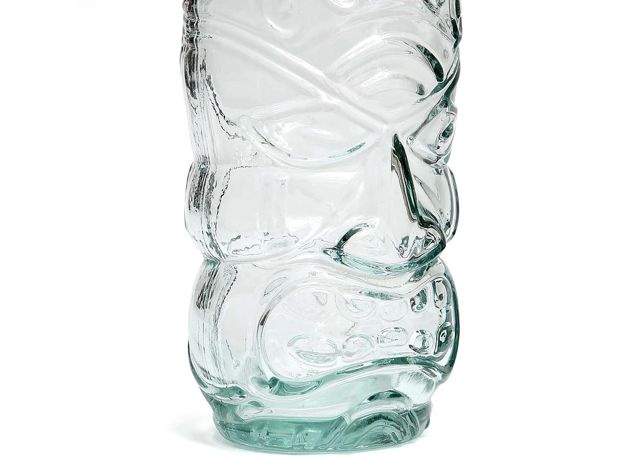Le Tiki Verre - Bleu