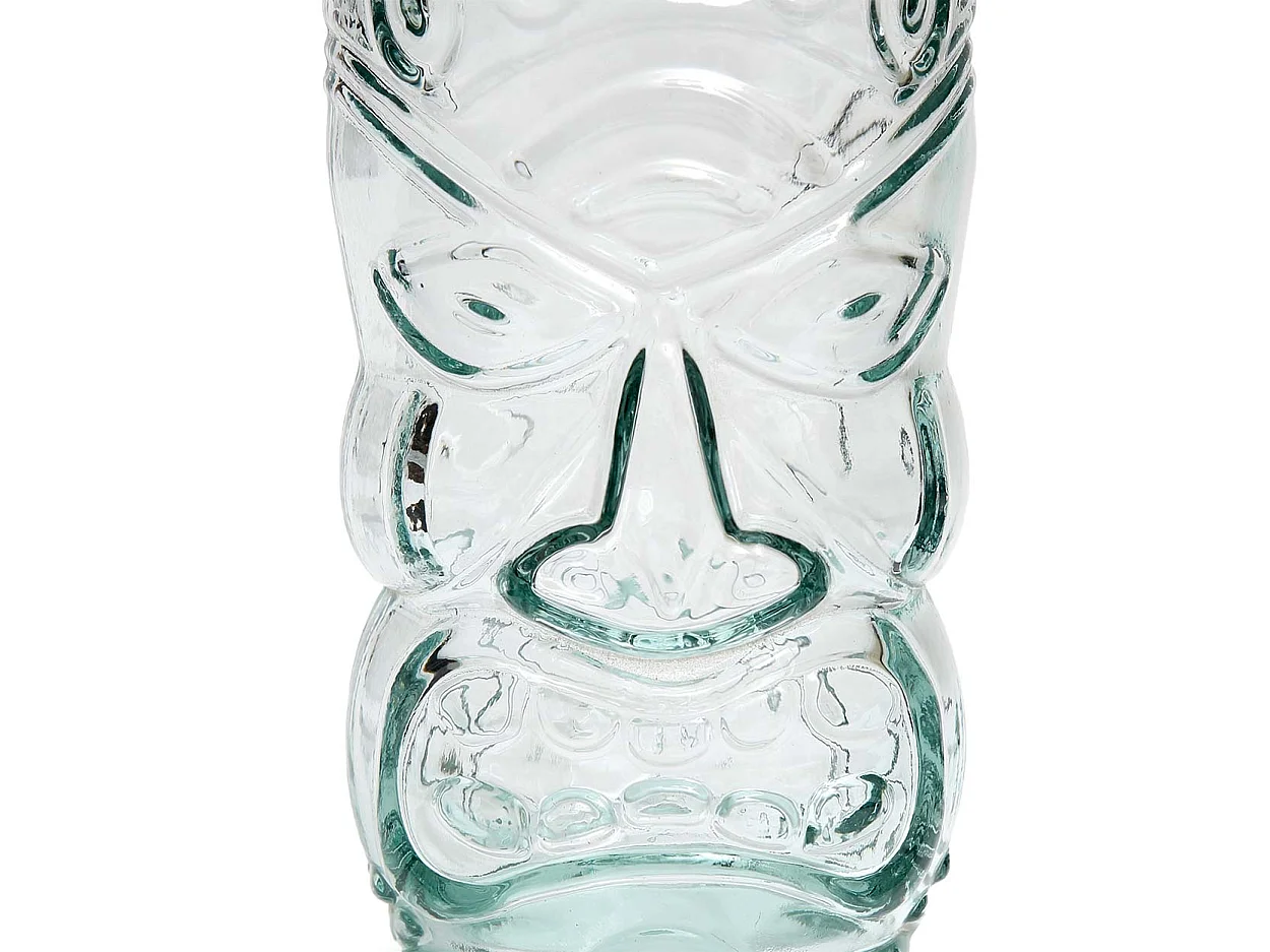 Le Tiki Verre - Bleu