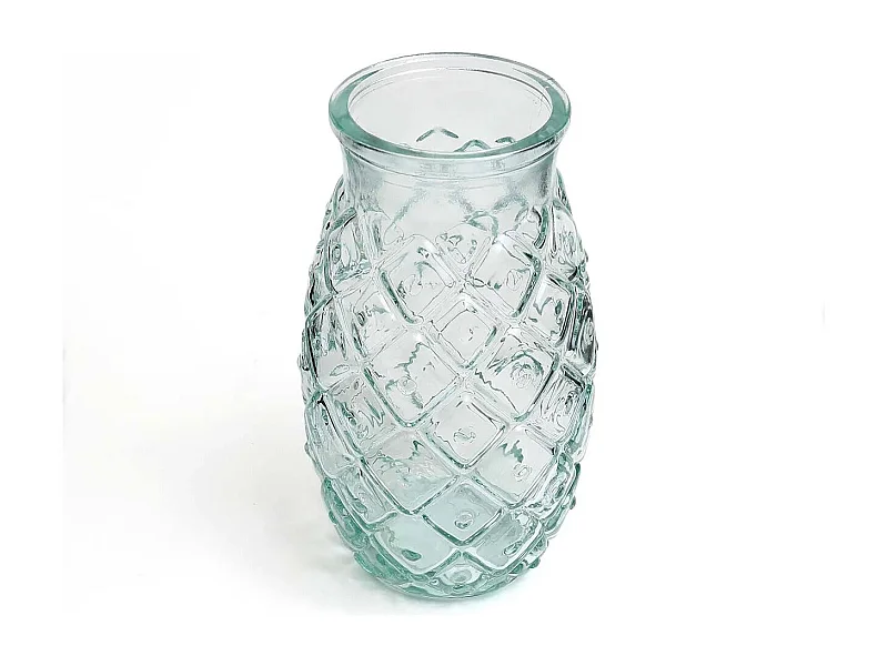 Het Pineapple Glas - Blauw - L