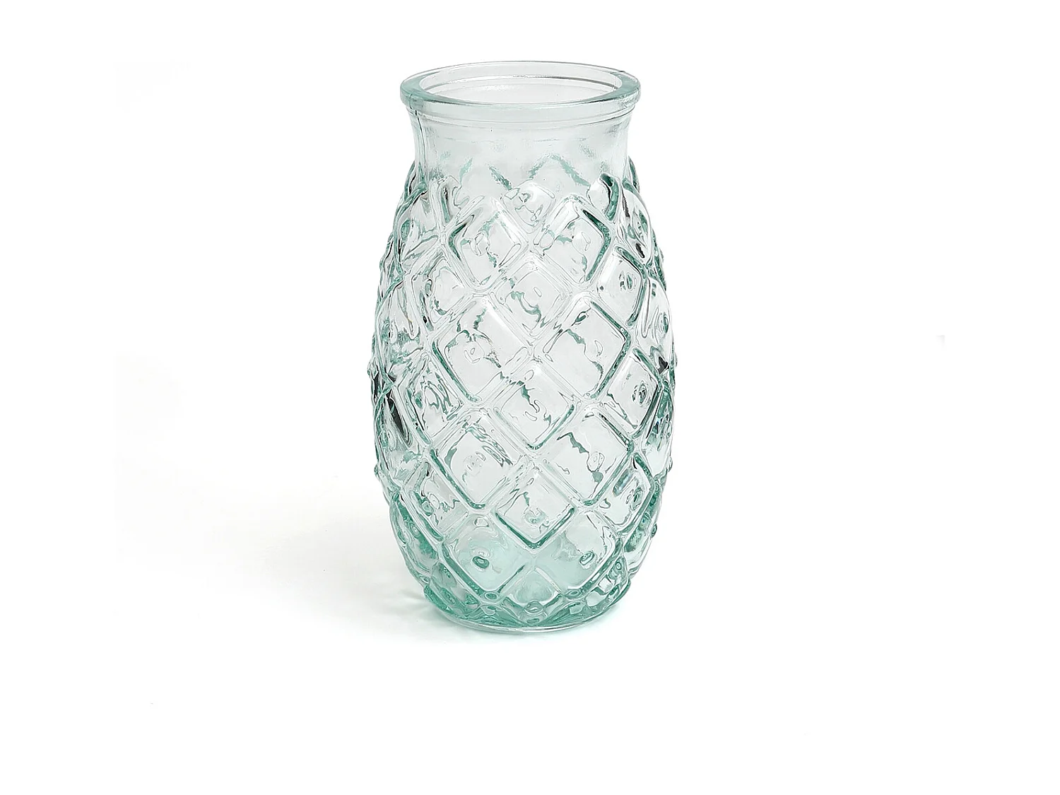 Het Pineapple Glas - Blauw - L