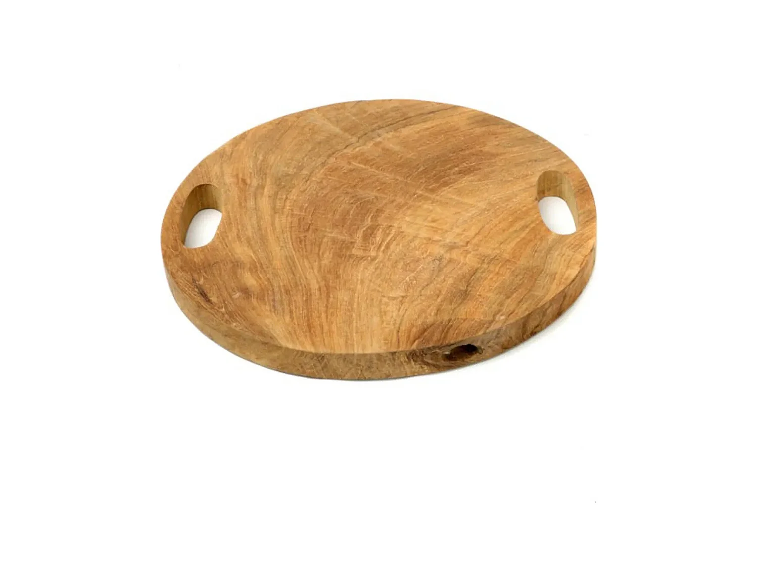 Le Plateau En Teak Root - Naturel - L