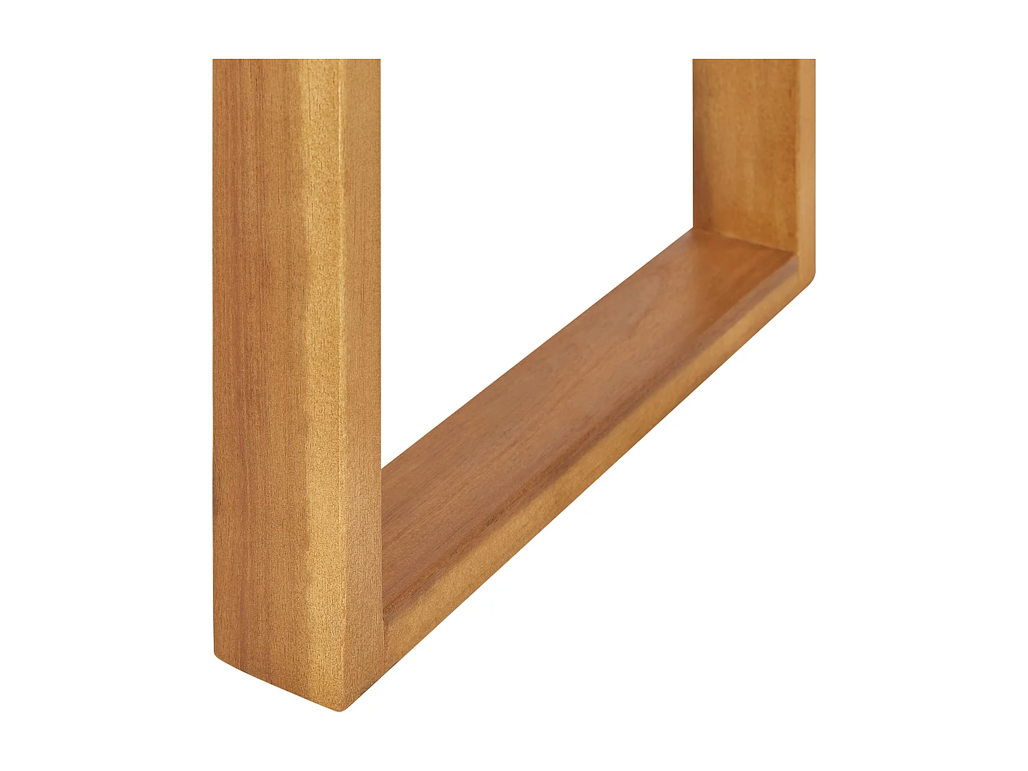 Stolik ogrodowy BELLANO 35 cm 40 cm Drewno akacjowe Brązowy