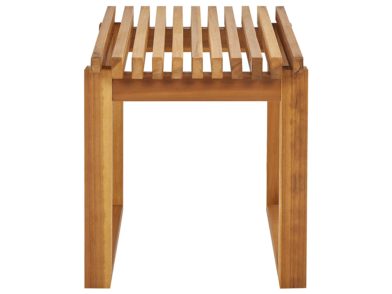 Table d'appoint pour le jardin BELLANO 35 cm 40 cm Acacia Marron