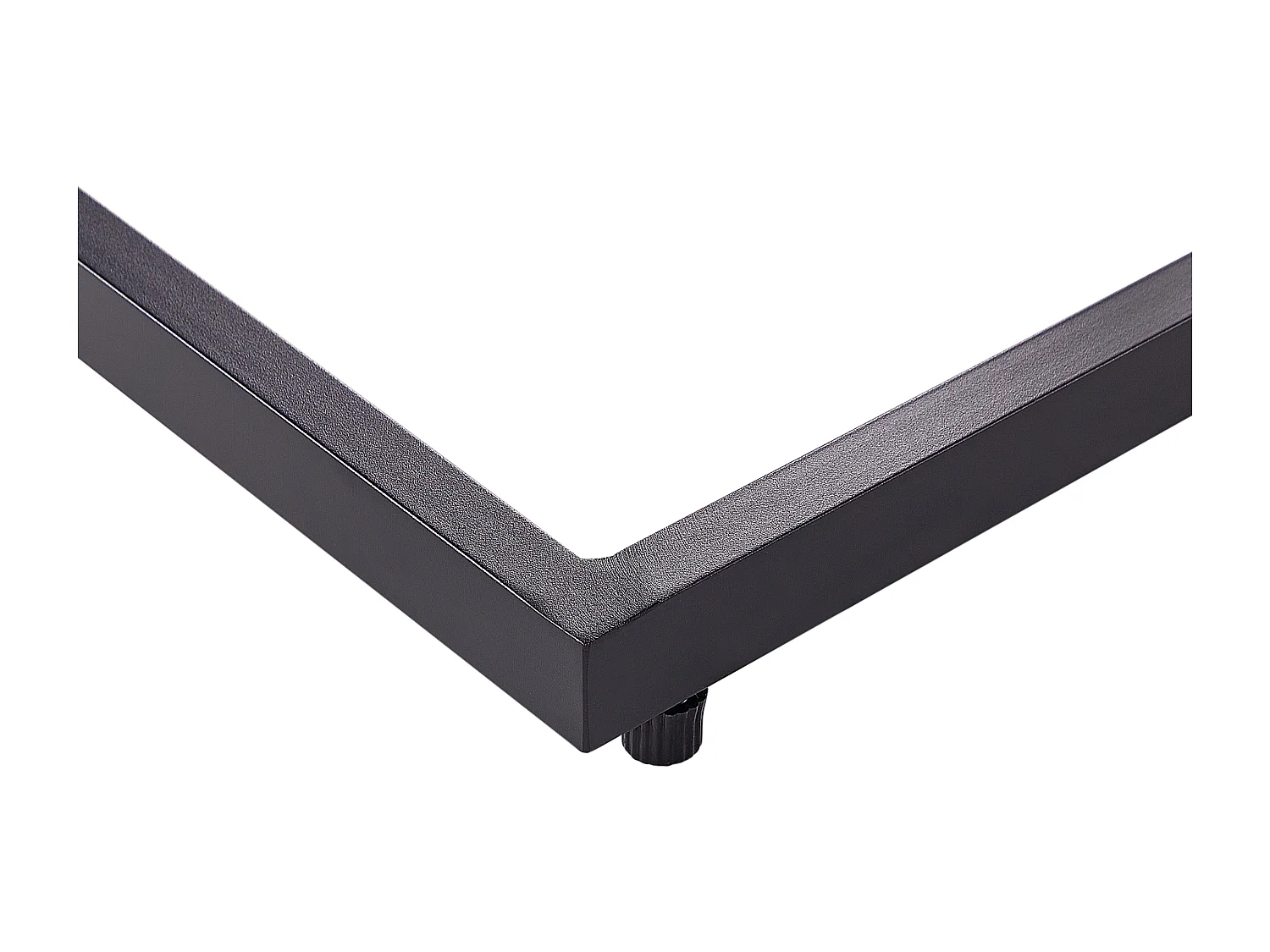 Table d'appoint pour le jardin MESSINA 60 cm 35 cm Noir