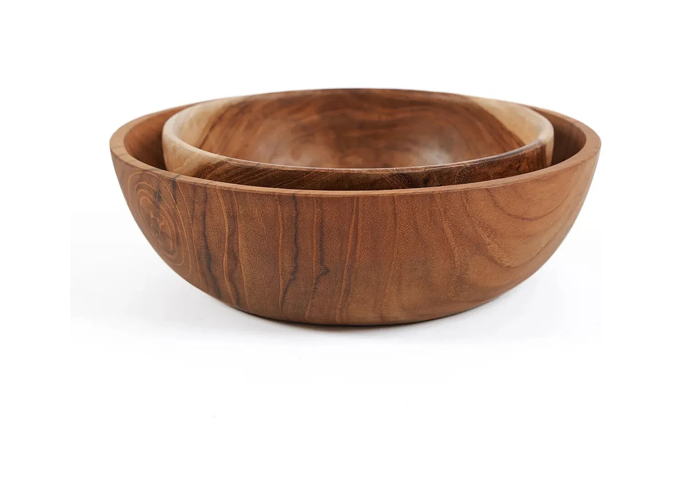 De Teak Root Snack Kom - S