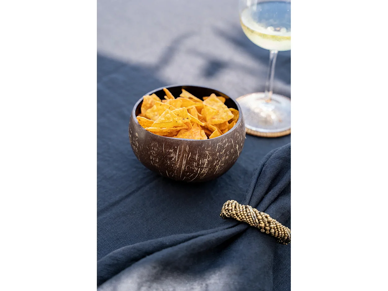 Die Kokos-Schale - Schwarz Natur