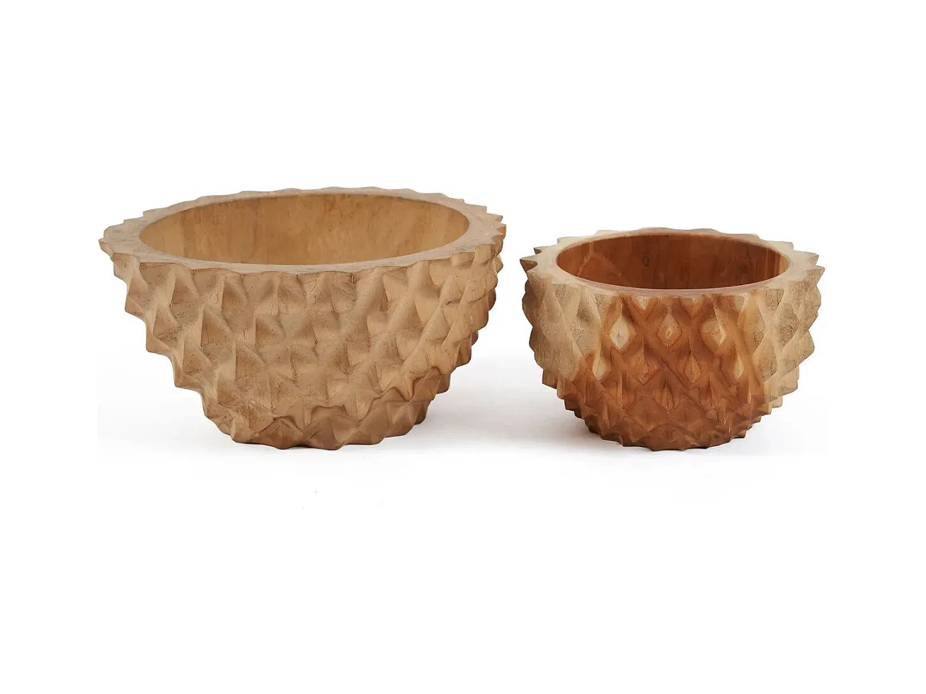 El Cuenco Teak Root Durian - M