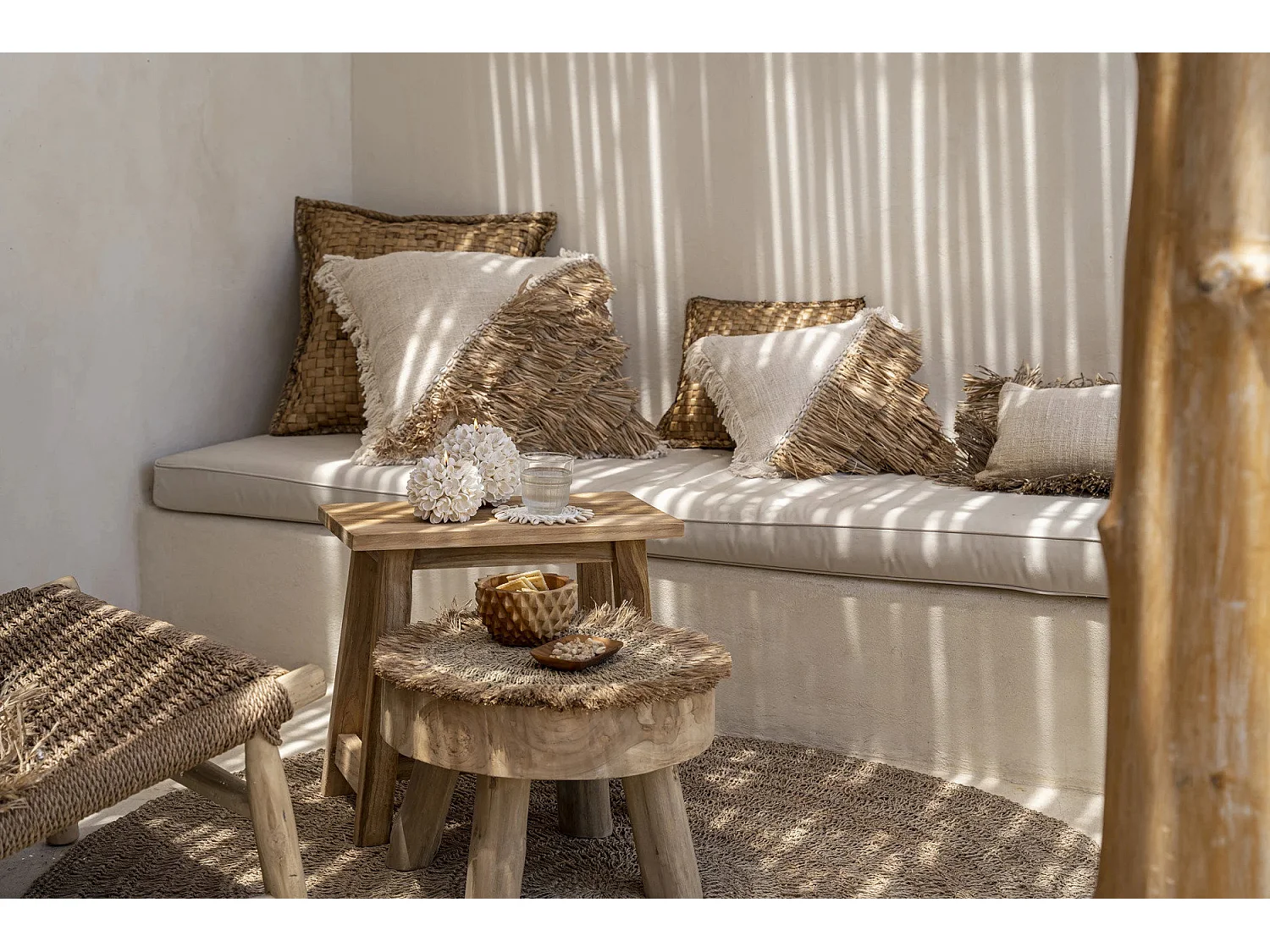 El Cuenco Teak Root Durian - M