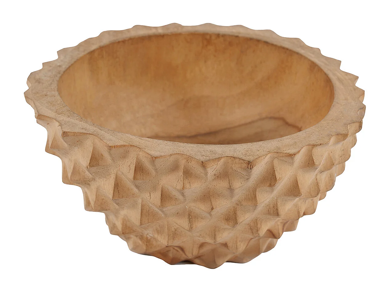 Die Teak Root Durian Schale - M