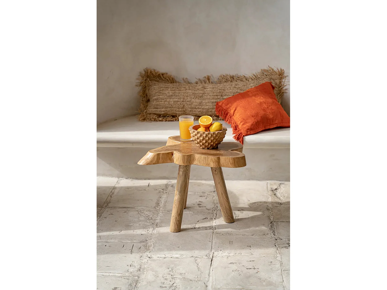 Die Teak Root Durian Schale - M