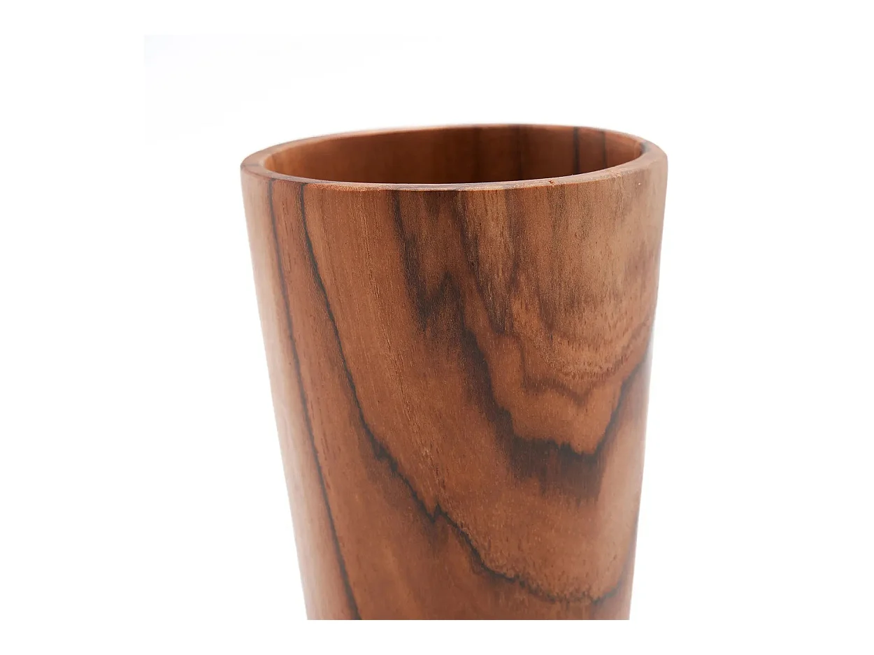 La Taza De Raíz De Teca - Alta