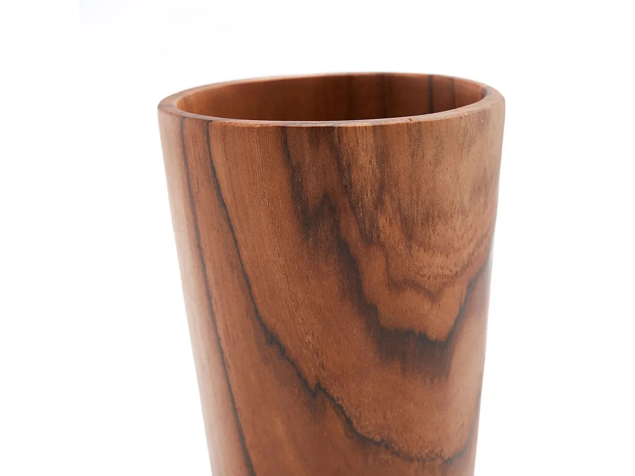 La Taza De Raíz De Teca - Alta