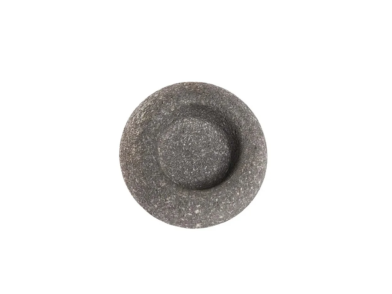 Ciotola Di Sale Lava Stone - Nero