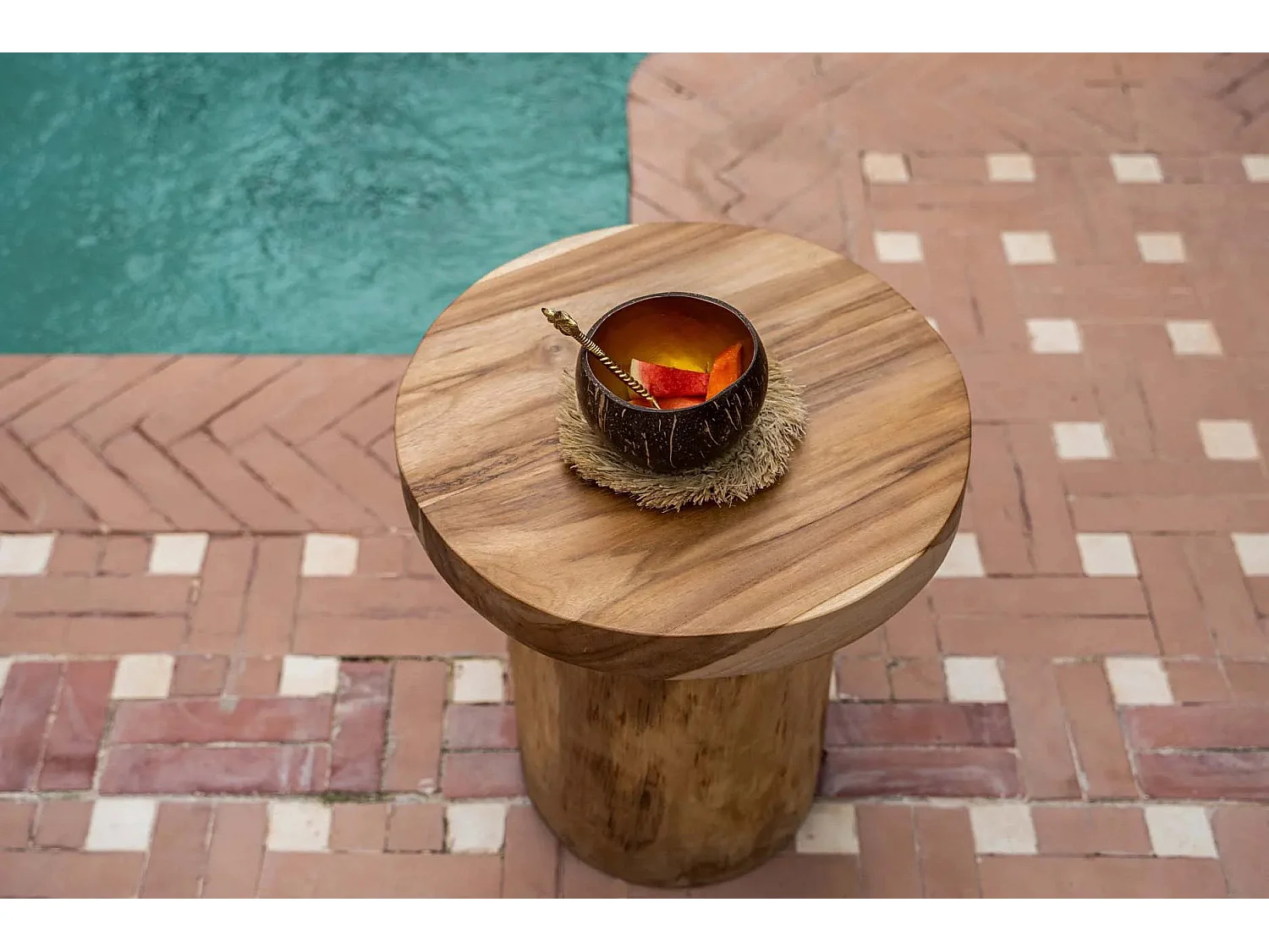 Die Coco-Schale - Naturgold