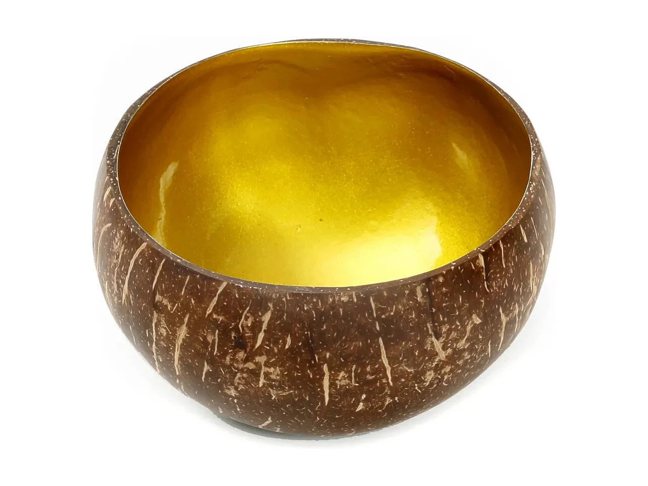 Die Coco-Schale - Naturgold