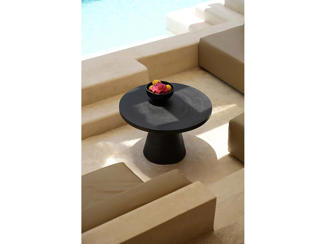 De Burned Kom - Zwart - L