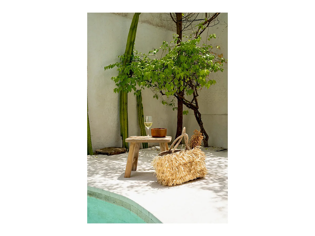 La Ensaladera De Raíz De Teca - S