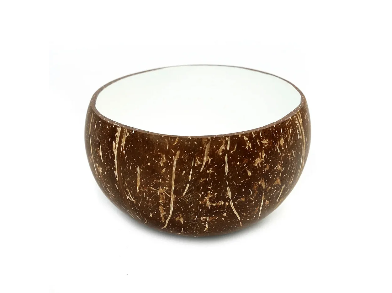 La Ciotola Coco per Cibo - Bianco Naturale