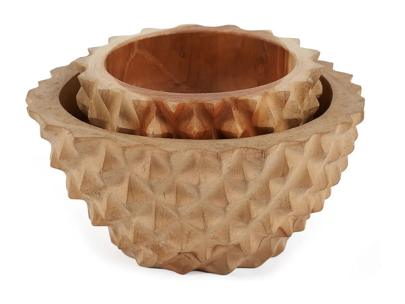 De Teak Root Durian Kom - S