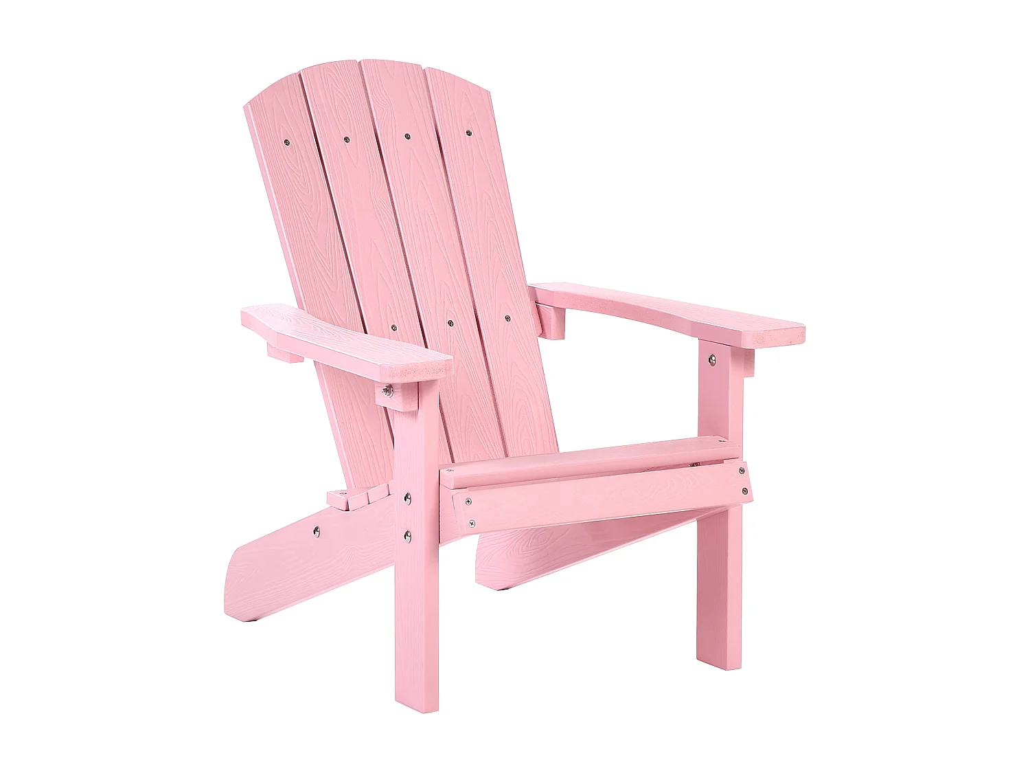 Cadeira para criança ADIRONDACK Rosa pastel