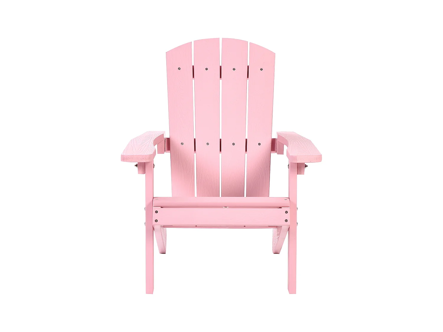 Tuinstoel ADIRONDACK Bewerkt hout Pastelroze