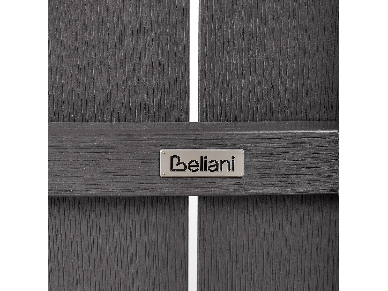 Chaise de bar de jardin ADIRONDACK Matière synthétique Gris foncé