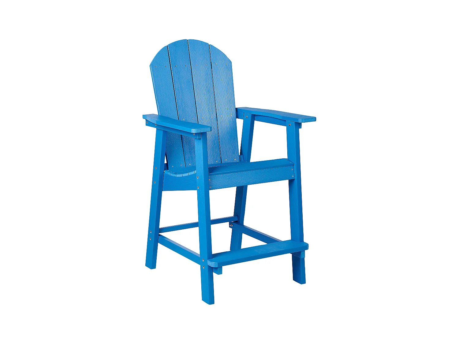 Chaise de bar de jardin ADIRONDACK Matière synthétique Bleu