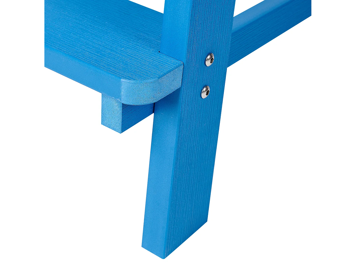 Banco de bar para jardim ADIRONDACK Material sintético Azul