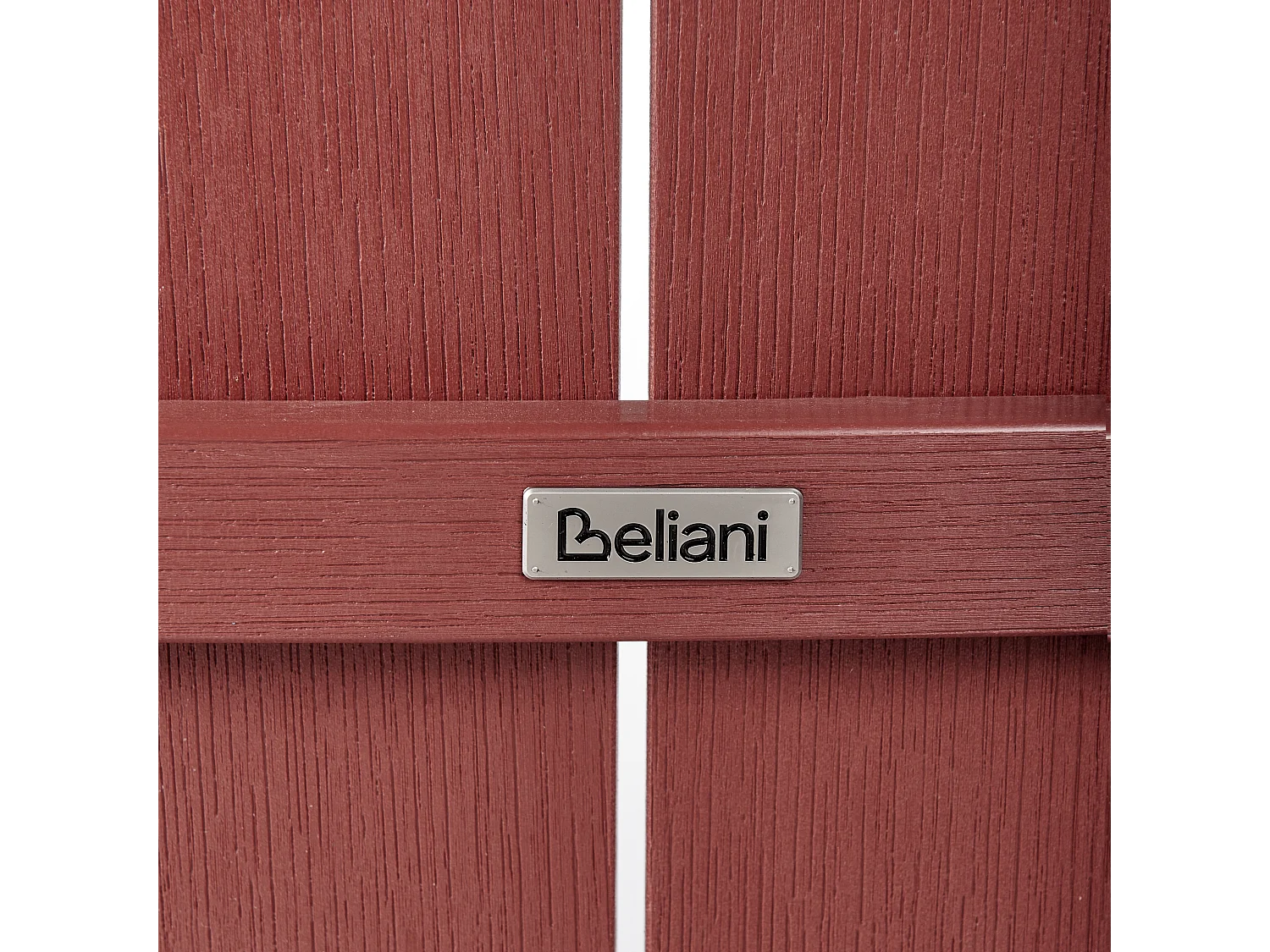 Chaise de bar de jardin ADIRONDACK Matière synthétique Rouge