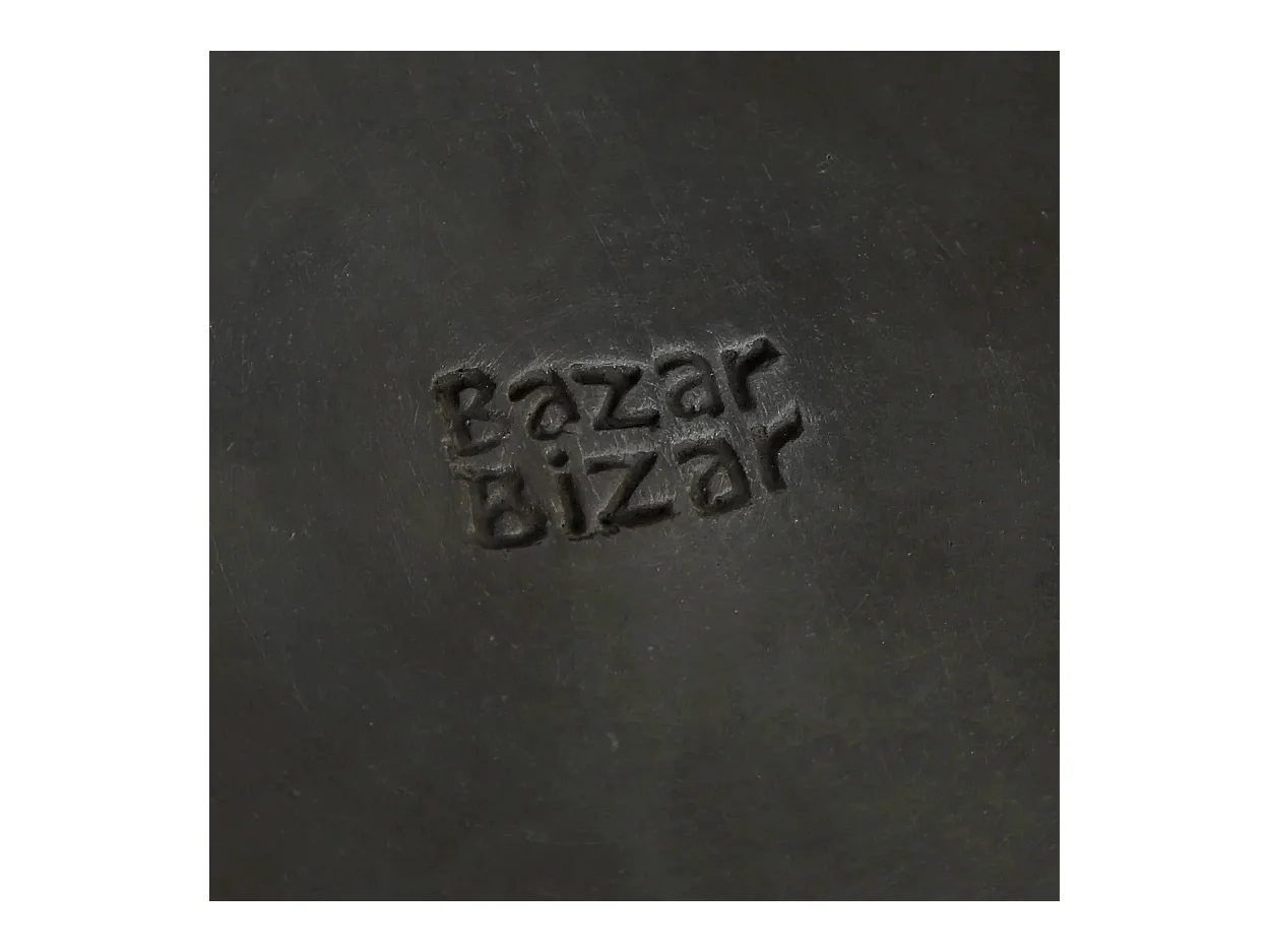 El Plato Clásico Quemado - Negro - S