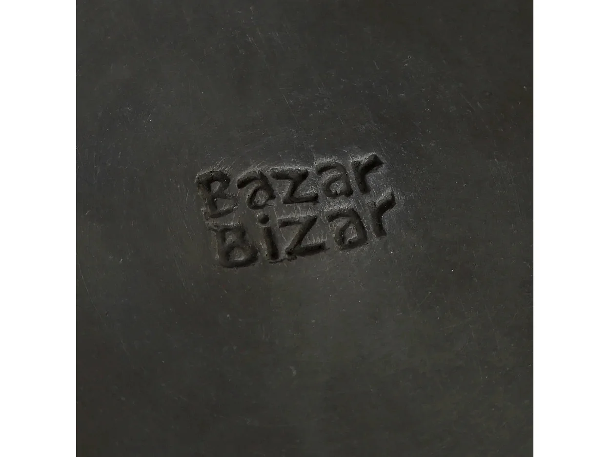 L'Assiette Classique Brûlée - Noir - S