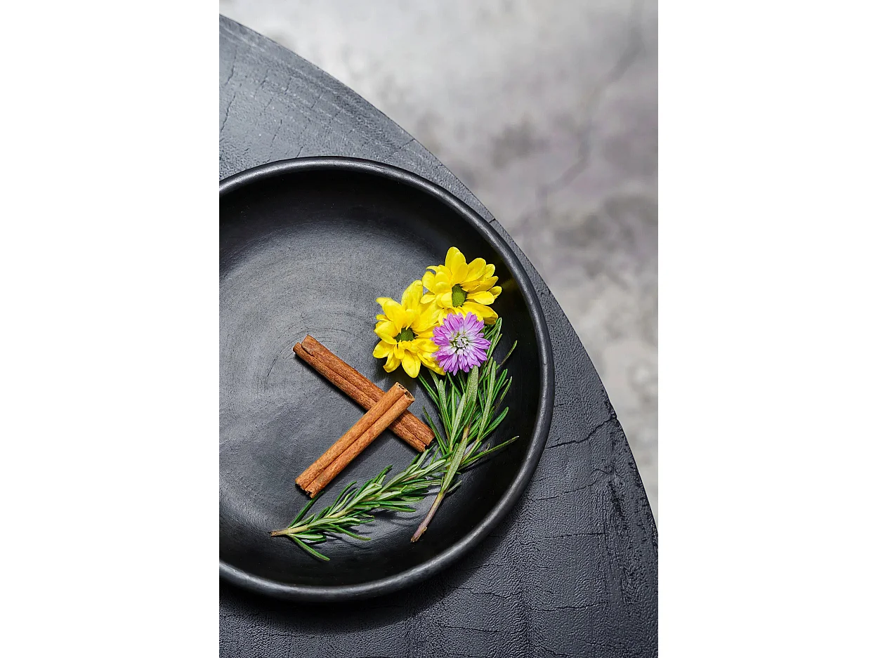 L'Assiette Classique Brûlée - Noir - S