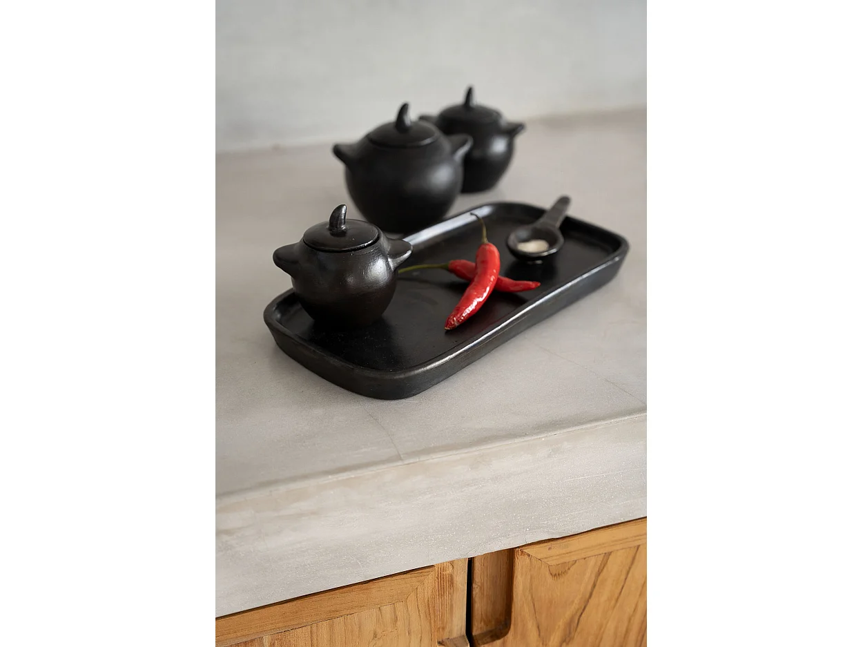 Het Burned Tapas Bord