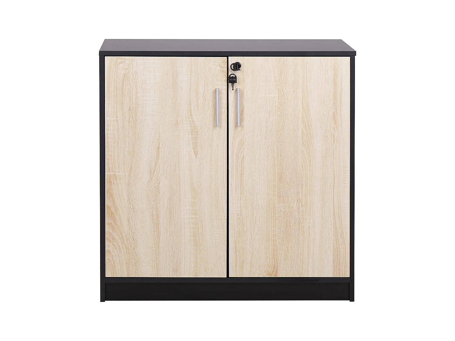 Meuble de rangement ZEHNA Marron/noir