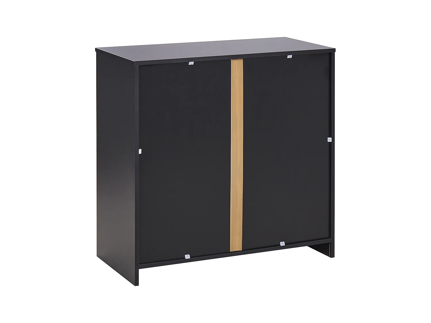 Meuble de rangement ZEHNA Marron/noir