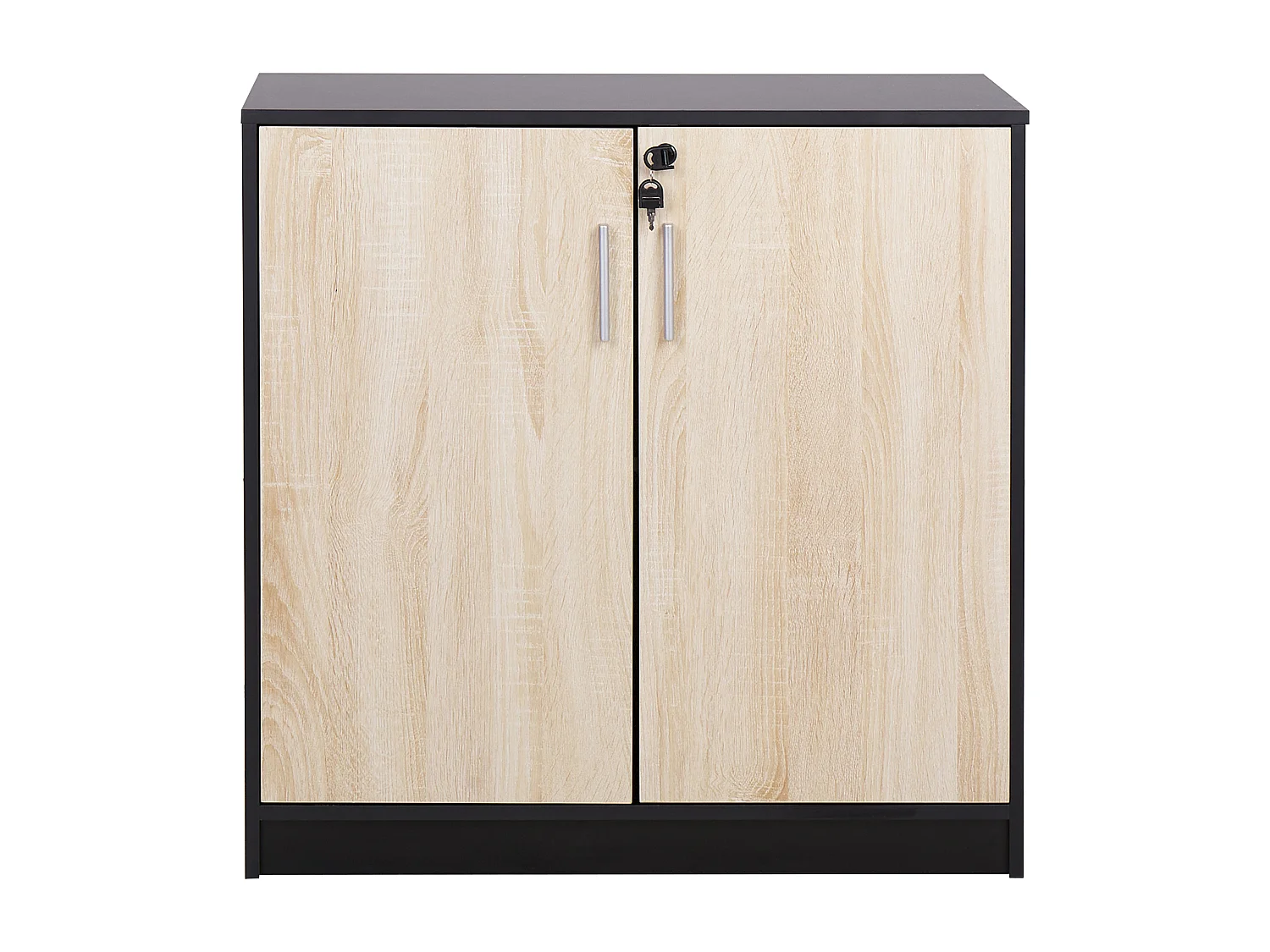 Meuble de rangement ZEHNA Marron/noir