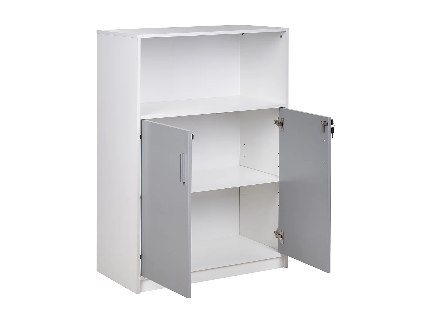 Meuble de rangement ZEHNA Gris clair